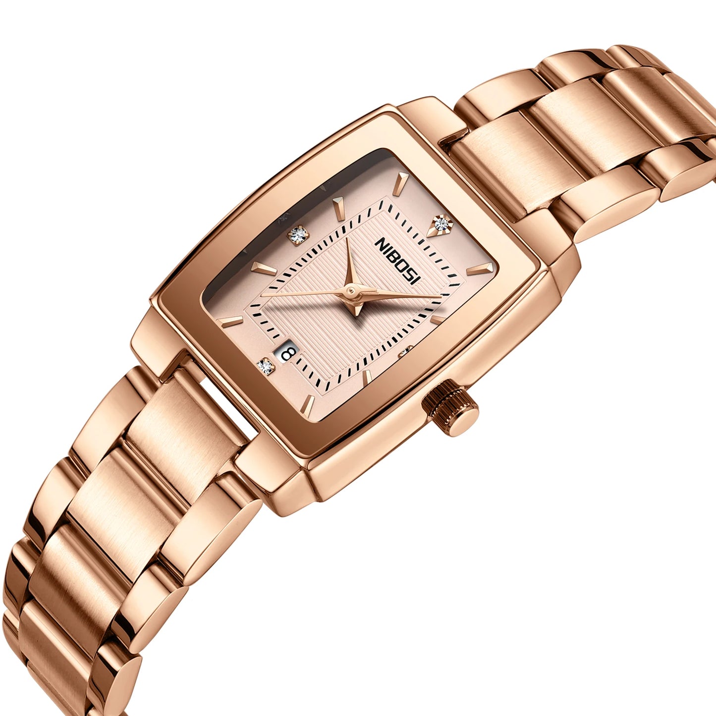 Nibosi Elegância em Forma de Relógio - Nuvore