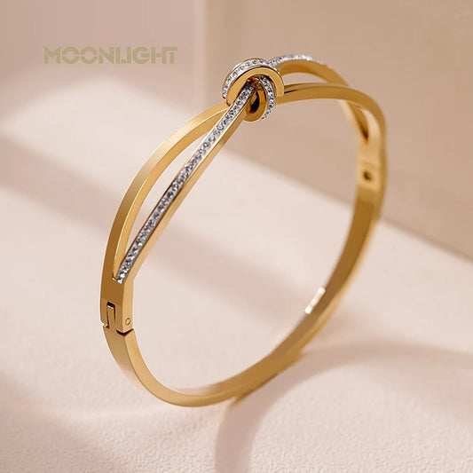 Bracelete Moonlight em Aço - Nuvore